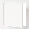 8" x 8" White Plastic Access Panel. Service Shaft Door