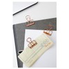Kikkerland Wire Clips, Copper, Set of 6 (OR73-CO)