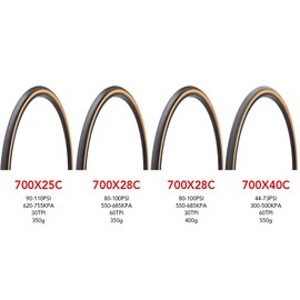 700x25/28/40C Road Bike Tire Bicycle Tire City Bike Leisure Riding Replacement Tire