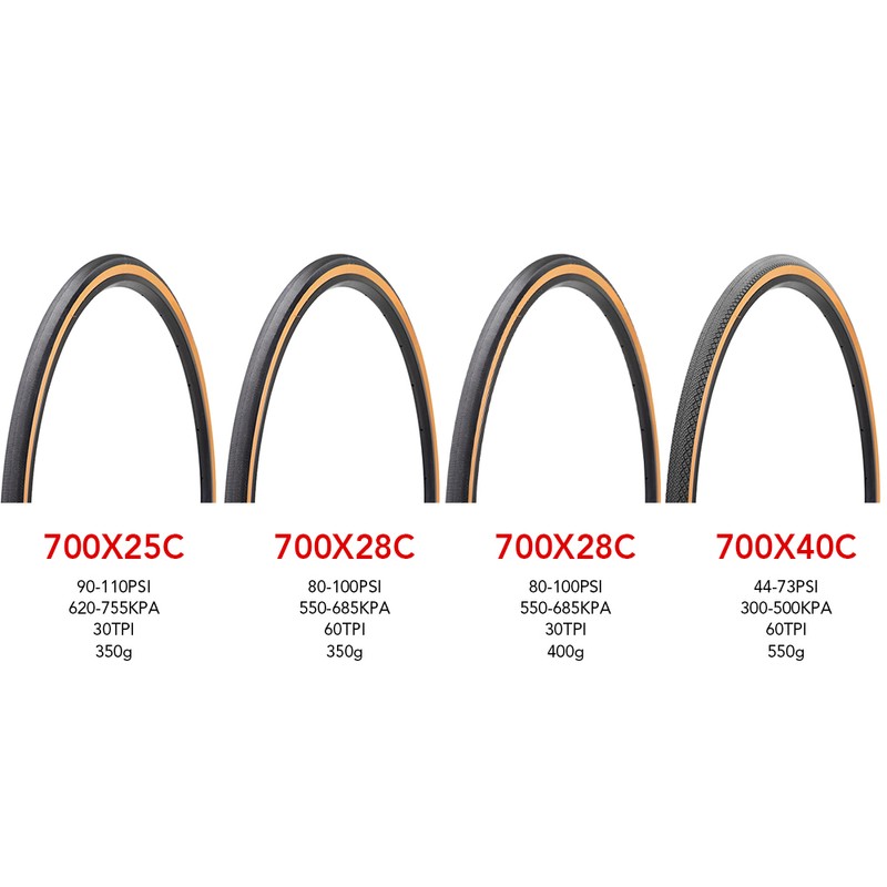700x25/28/40C Road Bike Tire Bicycle Tire City Bike Leisure Riding