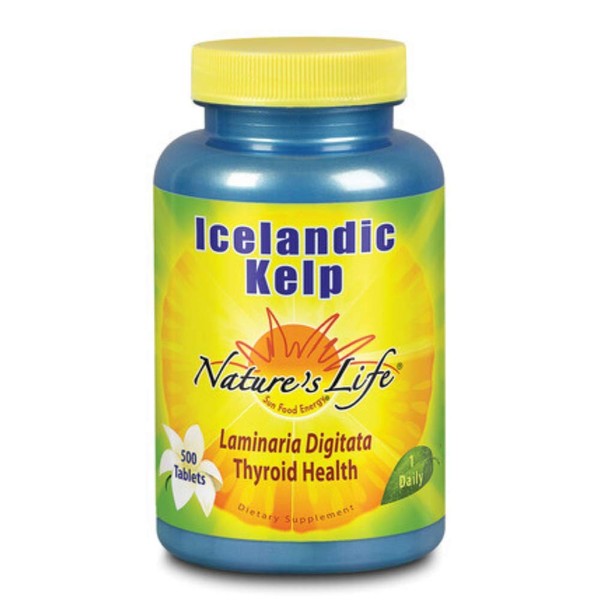 Nature's Life Icelandic Kelp | 500 ct
