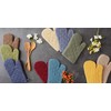 DII Basic Terry Collection 100% Cotton Quilted, Oven Mitt, Wine,
