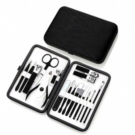 Nail care set color nail care tools manicure art pedicure nail file gel sticker design pink / 네일 케어 세트 색상 손톱 관리 도구 매니큐어 아트 패디 큐어 네일파일 젤 스티커 디자인 핑크