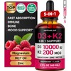 Venture Pal 5-in-1 Vitamin D3 10000 IU & K2 as