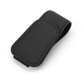 Sunglasses Storage, Car Eyeglass Holder, Visor, Protects Glasses, Leather Style, Easy Installation, Includes Sun Visor, Car Accessories, For Car Storage (Black)