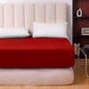 Prime Linens Extra Deep 30Cm Plain Fitted Sheet, Elastic Pocket