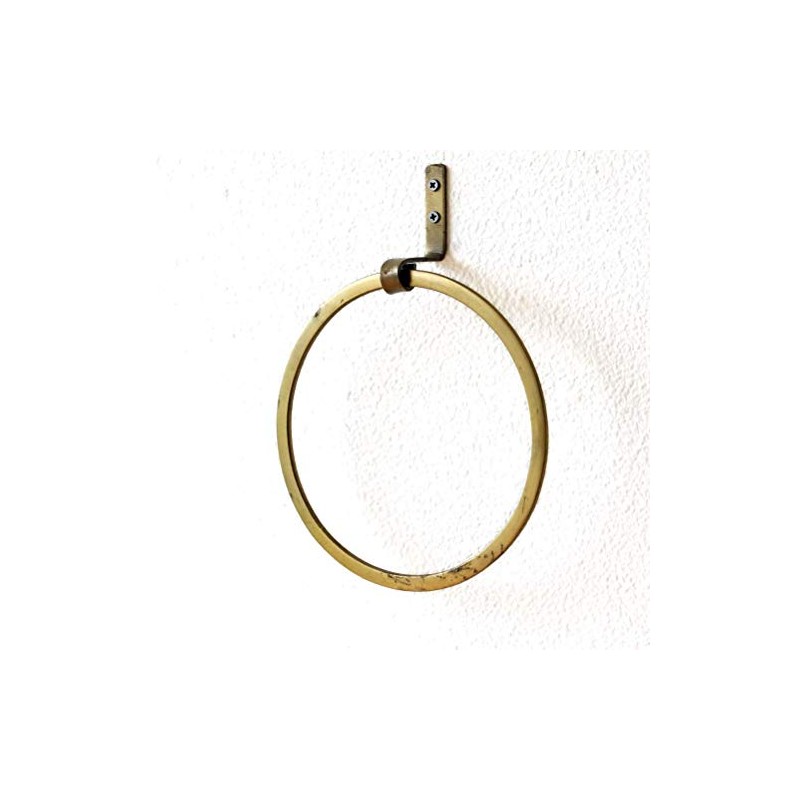 Towel Ring, Iron, Antique Towel Hanger, Towel Rack, Stylish, Gold,