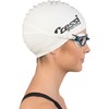 Cressi Thunder - Premium Swimming Goggles, White/Blue