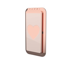 HANDL New York Rose Gold Heart HANDLstick Grip and Stand for Smartphone
