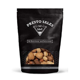 Mixed nuts, Deluxe "Fresh NEW crop" Fancy In Shell raw large (1 lb.) by Presto Sales LLC