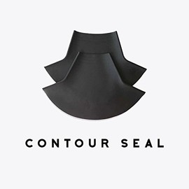 Gear Up Guide Contoured Latex Neck Seal, Conical Shape, Large (Trimmable) / 15.0-17" Neck