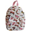 Powell Craft Butterfly Print Backpack Rucksack in Cream