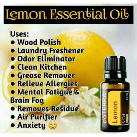 doTERRA Lemon Essential Oil 15ml doTERRA New Sealed Free Shipping! Exp. 11/2027