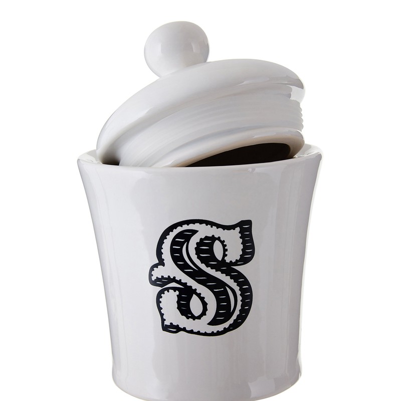 Premier Housewares Carnival Sugar Jar - White