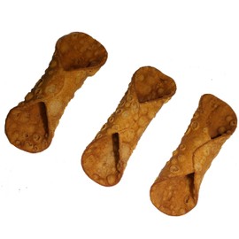 12 Cannoli Shells - 5 Inch Hand Made Fresh Daily - Frank and Sal Bakery
