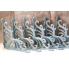 6 Cast Iron Octopus Brackets Nautical Garden Braces Shelf Corbels