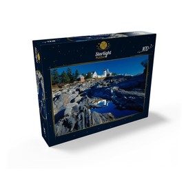 MyPuzzle Lighthouse at Pemaquid Point, Maine, USA - Premium 100 Piece Jigsaw Puzzle for Adults