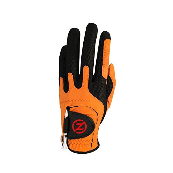 Zero Friction Men's Golf Glove, Left Hand, One Size, Orange