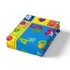 jejeloiu Full Size Kids Educational Learning Duvet Cover Boys Girls