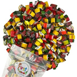 FirstChoiceCandy Fruit Mania Fun shape Gummy Candies (1 Pound (Pack of 1))