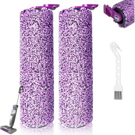 SD201 Brush Roller replacement for Shark: SD201 SD200 SD201C SD201Q SD205 Steam Pickup 3-in-1 Steam Mop Cleaner - 2pack