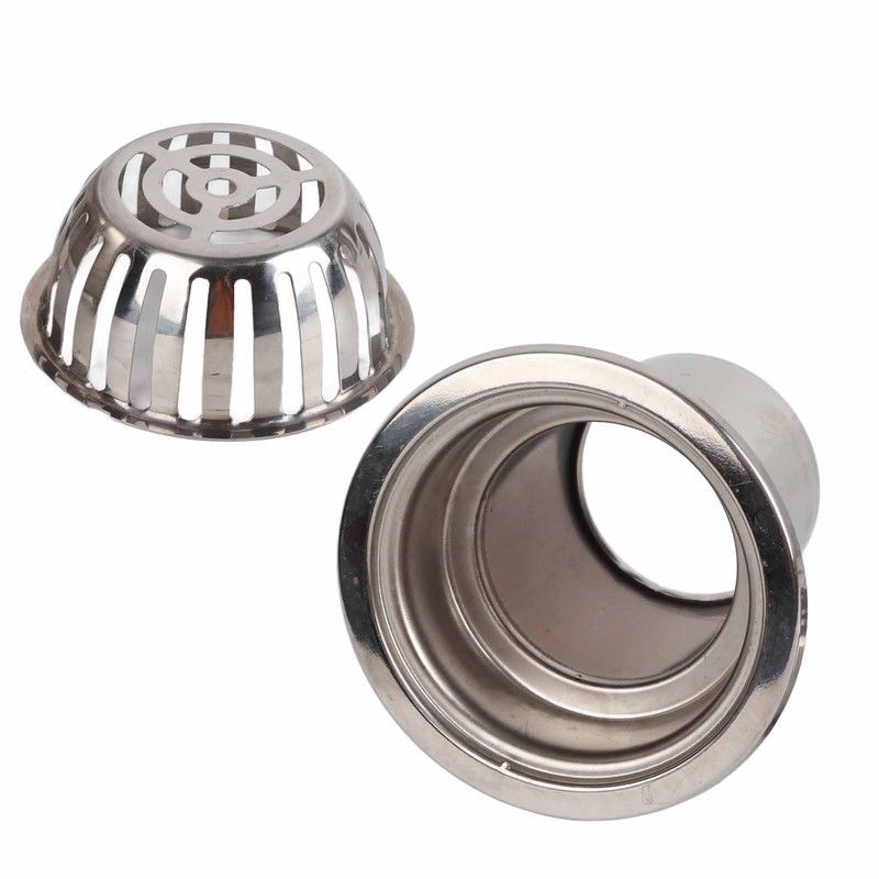 Roof Floor Drain Stainless Steel Non Blocking Balcony Outdoor Rain
