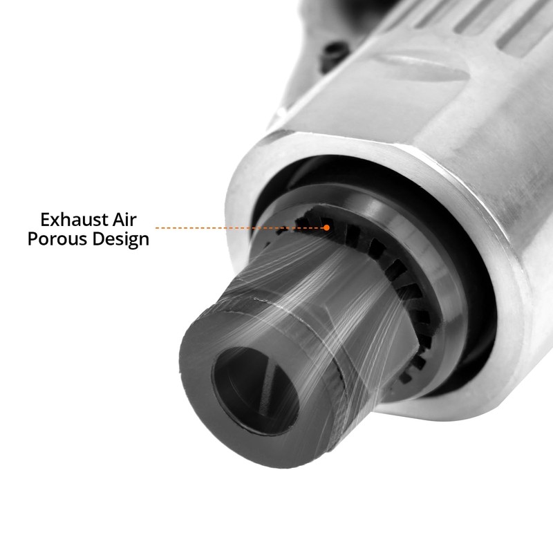QWORK Compressed Air Grinder 90° Angle Grinder with 50 mm