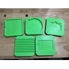 Laser Engraver Jig for 4" Square Slate Coasters – Fits