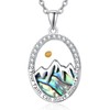 WYUESGU Mustard Seed Necklace for Women 925 Sterling Silver Your