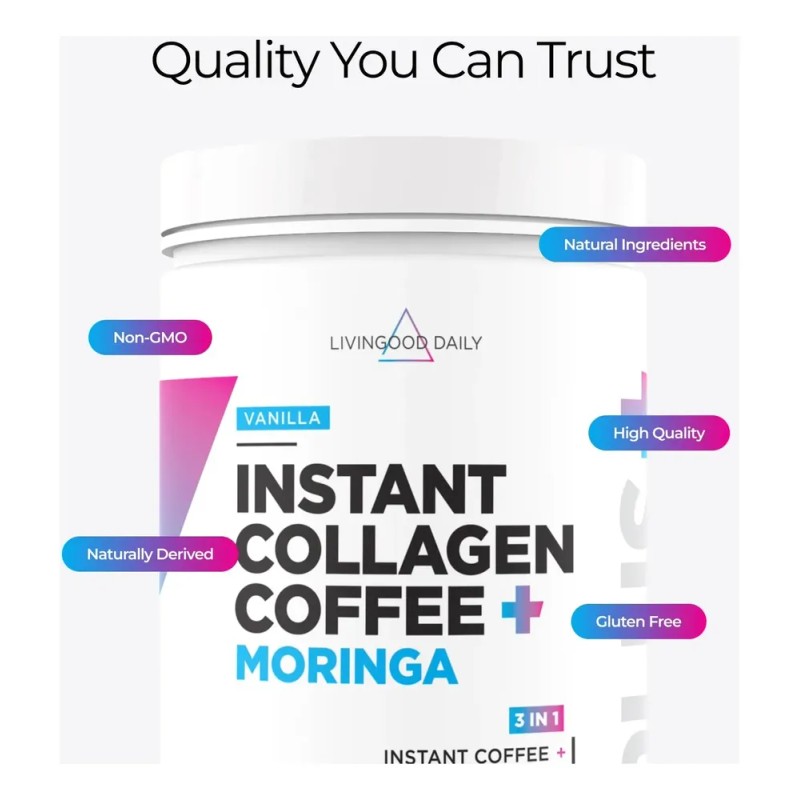 Livingood Daily Café Instantáneo Livingood Con Colágeno 340