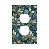 Azjincos Decorative Art Light Switch Covers Morris Leaves 1 Gang