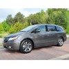 Rvinyl Pillar Post Window Trim Compatible with Honda Odyssey 2011-2017