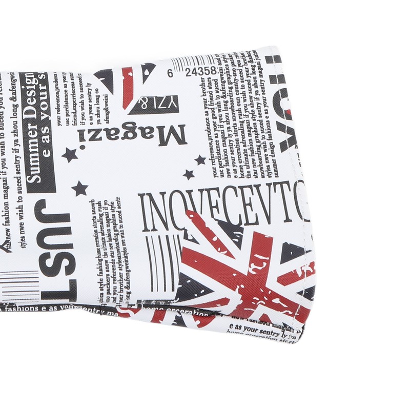 4Pcs UK Flag Print Golf Club Head Cover PU Golf