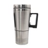 Car Heating Cup Large Capacity Leakage Proof Safe Stainless Steel