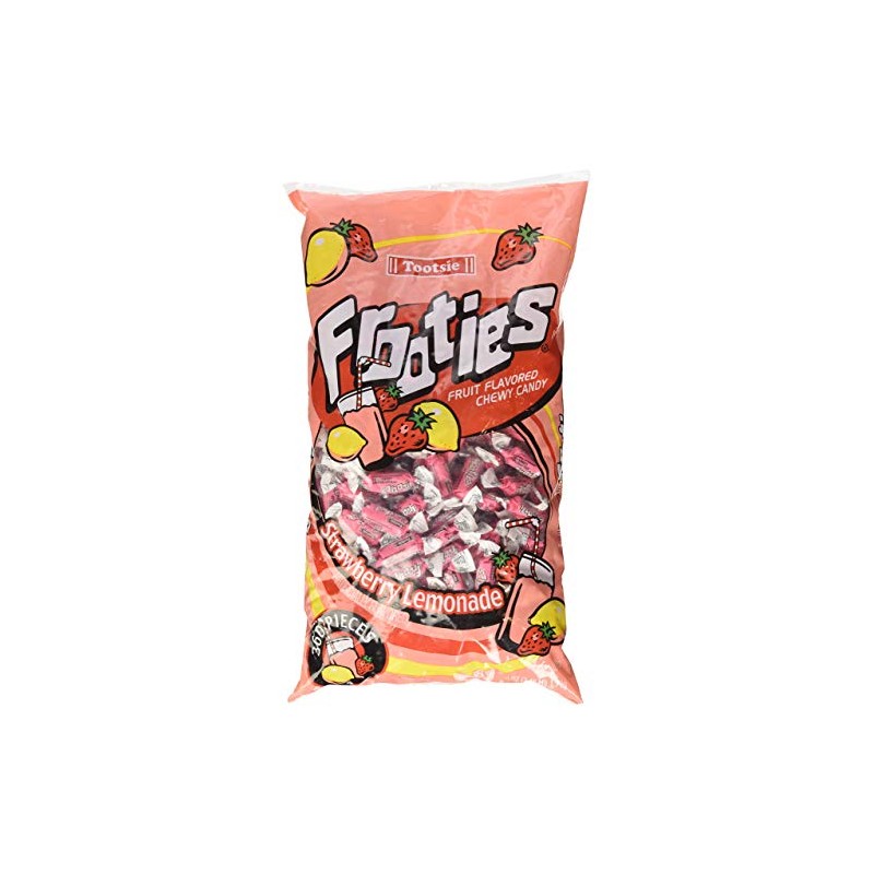 Strawberry Lemonade Frooties Tootsie Roll wrapped chewy candy 38.8 oz