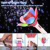 Panamalar Electric Bubble Wand for Kids, Light Up Automatic Bubble