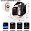 Reloj Inteligente smartwatch para Hombre Mujer Llamada Bluetooth, Pantalla Táctil