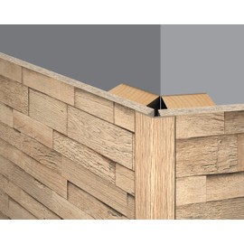 EGGER Decowall FL007 Folding Wall Cladding Laxfield Oak 2400 x 22 x 22 mm