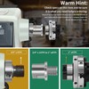 Lathe Headstock Spindle Adapter 1inx8TPI Male 5/8inx10TPI Female Thread Wood
