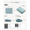 NEESE 【the Minimalist】Mini Wallet, Choose from 17 Colors, Fold-Free Bill