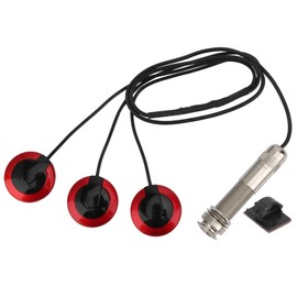 Guitar Piezo Pickup Transducer Removable for Acoustic Guitar Ukulele Thumb Piano Mandolin