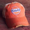 Gulf - Gorra ajustable clásico, naranja (Distressed Orange), One Size