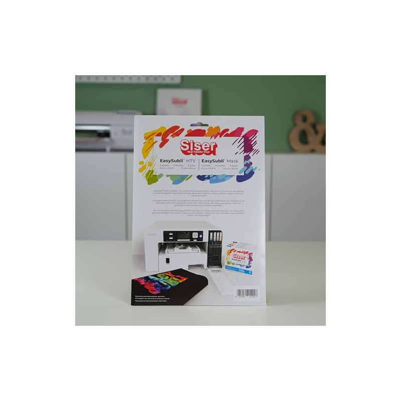 Siser® Easy Subli Pack 5+5 Thermal Transfer Film, Printable with