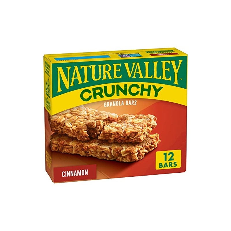 Nature Valley Crunchy Granola Bars, Cinnamon, 12 Bars, 8.94 OZ