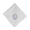 Bakers Dozen Ladies Handkerchiefs with Initial Embroidery 100% Cotton Letter