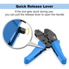 LEENUE Wire Crimping Tool, Ratchet Crimping Tool for Insulated Terminal