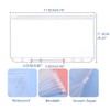 A6 Budget Binder, PU Leather Savings Binder, with 12 Transparent