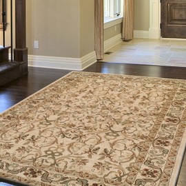 SUPERIOR Elegant Heritage Area RugCollection- Ivory (2X3)