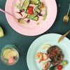 SNOMEL 5 Pack 11 Inch Dinner Plate Set, Extra Large
