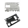 LORJE 15 in 1 Pocket Survival Credit Card Sized Multi-Tool